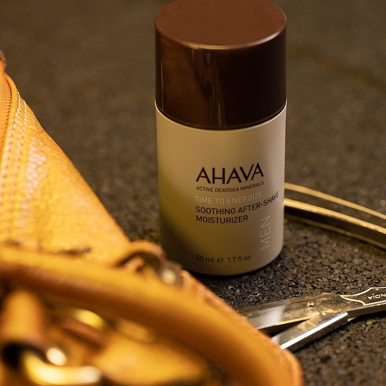 Kojący krem nawilżający po goleniu - Ahava Time To Energize Soothing After-Shave Moisturizer — Zdjęcie N5