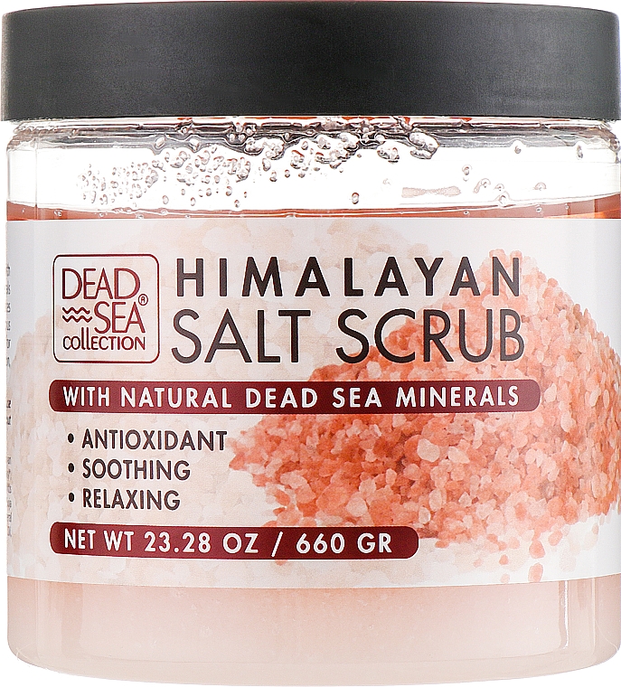 Peeling do ciała z solą himalajską i minerałami z Morza Martwego - Dead Sea Collection Himalayan Salt Scrub — Zdjęcie N1