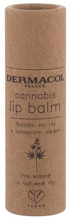 Balsam do ust z olejem konopnym - Dermacol Cannabis Lip Balm — Zdjęcie N1