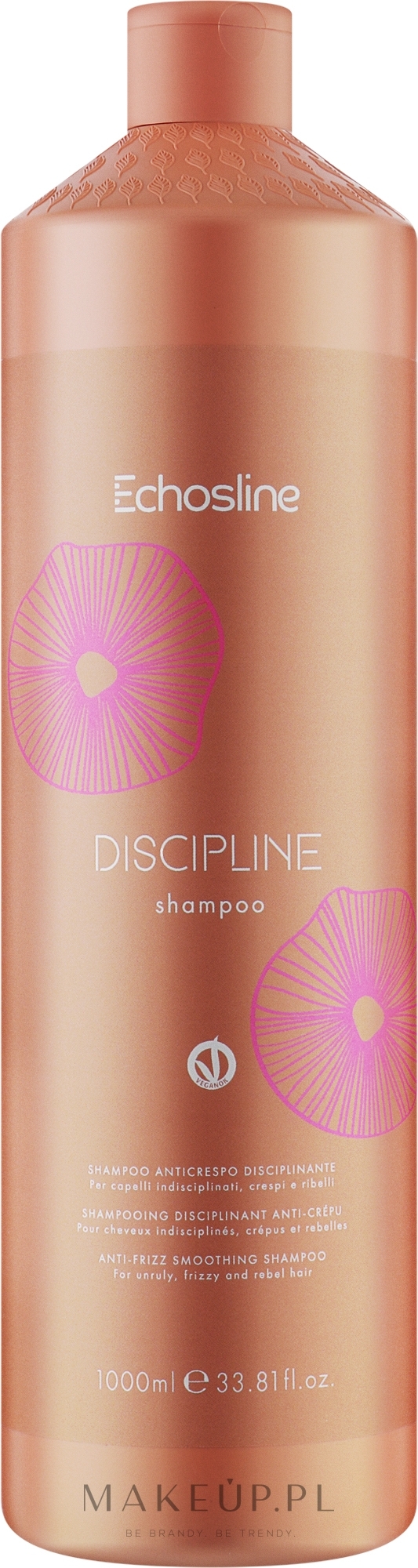 Szampon do włosów porowatych - Echosline Discipline Shampoo — Zdjęcie 1000 ml