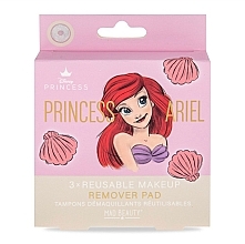 Oczyszczające płatki do twarzy wielokrotnego użytku - Mad Beauty Disney Princess Remover Pad Ariel — Zdjęcie N1