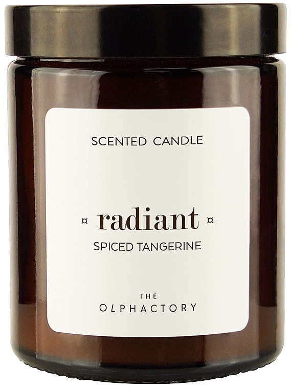 Świeca zapachowa w słoiku - Ambientair The Olphactory Radiant Spiced Tangerine Scented Candle — Zdjęcie N1