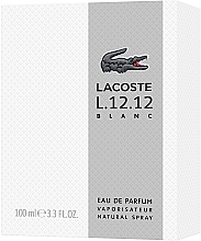 Lacoste L.12.12 Blanc - Woda perfumowana — Zdjęcie N3