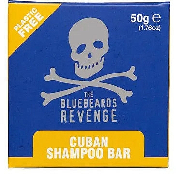 Szampon do włosów w kostce - The Bluebeards Revenge Cuban Solid Shampoo Bar — Zdjęcie N1