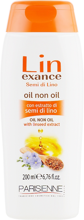 Ożywiający fluid do włosów - Parisienne Italia Lin Exance Oil Non Oil — Zdjęcie N1