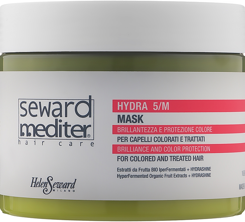 Maska nabłyszczająca i chroniąca kolor włosów - Helen Seward Hydra 5/M Mask — Zdjęcie N6