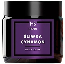 Kup Świeca zapachowa Śliwka i cynamon - HiSkin Candle 