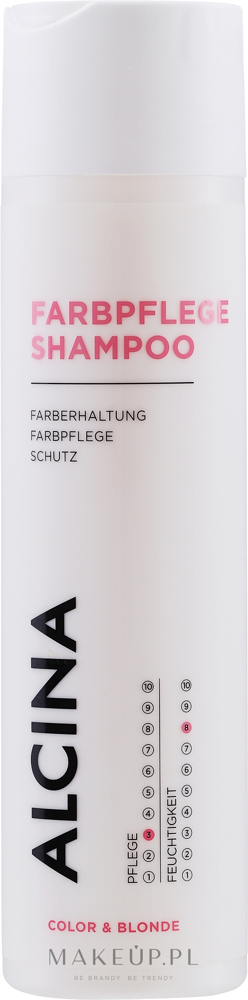 Rewitalizujący szampon do włosów farbowanych - Alcina Farbpflege Shampoo Color & Blonde — Zdjęcie 250 ml