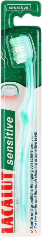 Szczoteczka do zębów, jasno zielona - Lacalut "Sensitive" — Zdjęcie N1