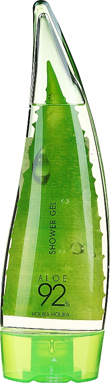 Łagodzący żel pod prysznic z aloesem - Holika Holika Aloe 92% Shower Gel