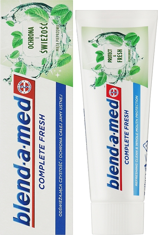 Pasta do zębów Ochrona i świeżość - Blend-A-Med Complete Fresh Protect & Fresh Toothpaste — Zdjęcie N2
