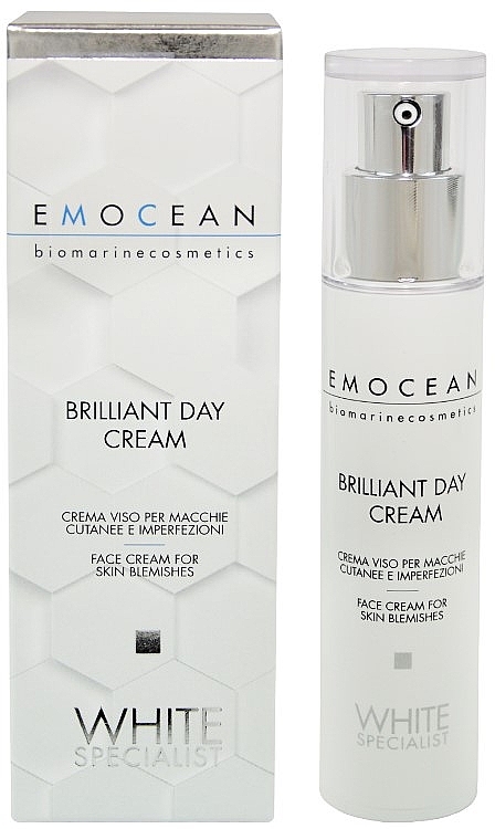 Krem do twarzy na dzień na przebarwienia i niedoskonałości - Emocean White Specialist Brilliant Day Cream — Zdjęcie N1