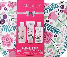 Yardley London English Rose Collection (h/cr 50 ml + sh gel 100 ml + b/lot 100 ml) - Zestaw — Zdjęcie N1