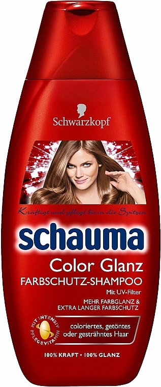 Szampon do włosów farbowanych i rozjaśnianych - Schauma Color Shine Shampoo — Zdjęcie N5
