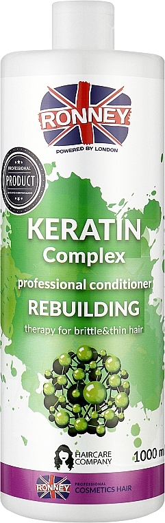 Odżywka do włosów - Ronney Professional Keratin Complex Rebuilding Conditioner — Zdjęcie N1