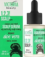 Serum do suchej skóry głowy - Victoria Beauty 1,2,3! Scalp Care! Serum — Zdjęcie N2