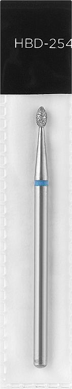 Frez diamentowy, kropla 1,8 mm, niebieski - Head The Beauty Tools — Zdjęcie N1