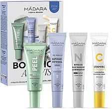 Kup Zestaw - Madara Cosmetics Botanic Activist 4-Step Mini Renewal Routine Set (f/ser 2 x 15 ml + f/mask 17 ml + f/cr 15 ml)