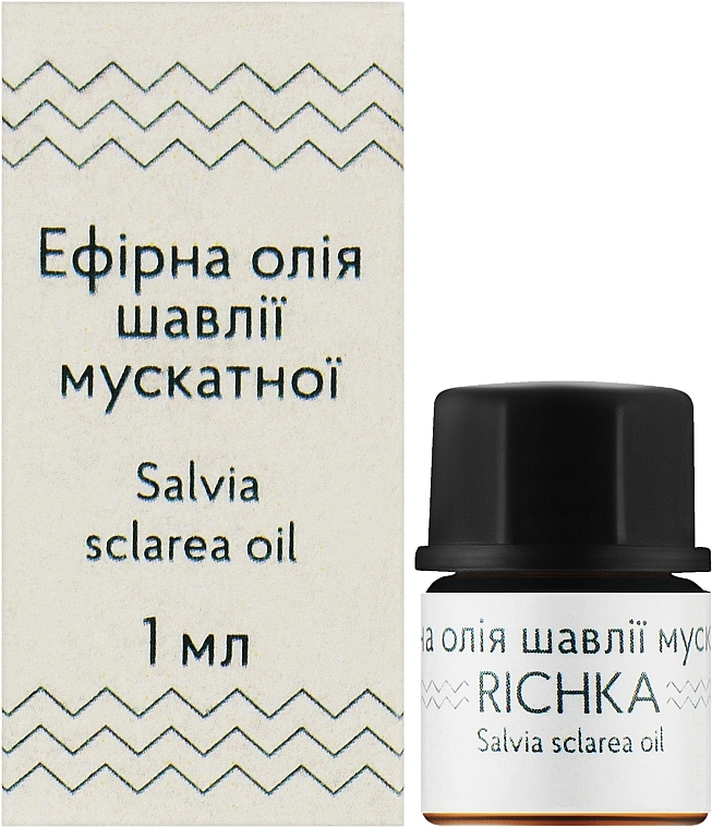 Olejek eteryczny z szałwii muszkatołowej - Richka Salvia Sclarea Oil — Zdjęcie N2