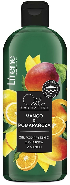 Żel pod prysznic Olejek mango i pomarańcza - Lirene Shower Oil Mango & Orange Shower Gel — Zdjęcie N1