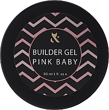 Baza pod manicure hybrydowy - F.O.X Builder Gel Pink Baby — фото N3