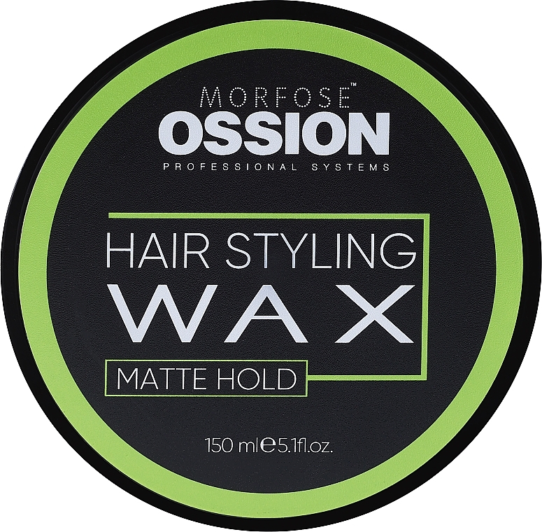 Matujący wosk do włosów - Morfose Ossion Matte Hold Hair Styling Wax — Zdjęcie N4