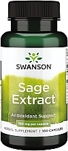 Kup Suplement diety z ekstraktem z szałwii, 160 mg - Swanson Sage Extract