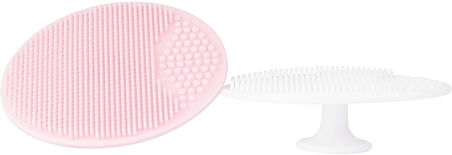 Silikonowe gąbki do mycia twarzy - Brushworks Silicone Cleansing Pads — Zdjęcie N2