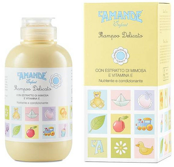 Delikatny szampon dla dzieci - L'Amande Enfant Gentle Children Shampoo — Zdjęcie N1