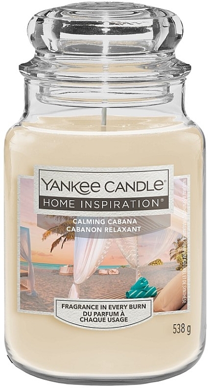 Świeca zapachowa w słoiku - Yankee Candle Home Inspiration Calming Cabana — Zdjęcie N2