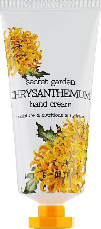 Krem do rąk z ekstraktem z chryzantemy - Jigott Secret Garden Chrysanthemum Hand Cream — Zdjęcie N1