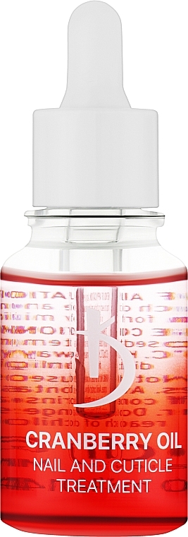 Oliwka do skórek Żurawina z pipetą - Kodi Professional Cranberry Oil — Zdjęcie N1