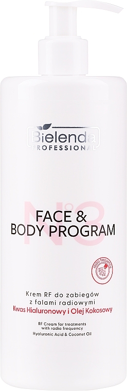 Krem RF do zabiegów z falami radiowymi - Bielenda Professional Face&Body Program RF Cream For Treatments With Radio Frequency