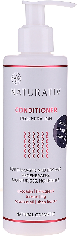 Odżywka do włosów Regeneracja - Naturativ Regeneration Conditioner — Zdjęcie N1