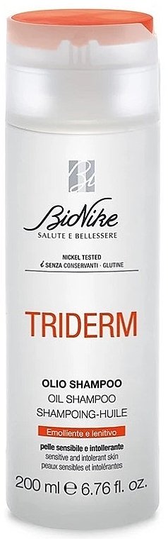 Szampon olejowy do włosów - BioNike Triderm Oil Shampoo — Zdjęcie N1