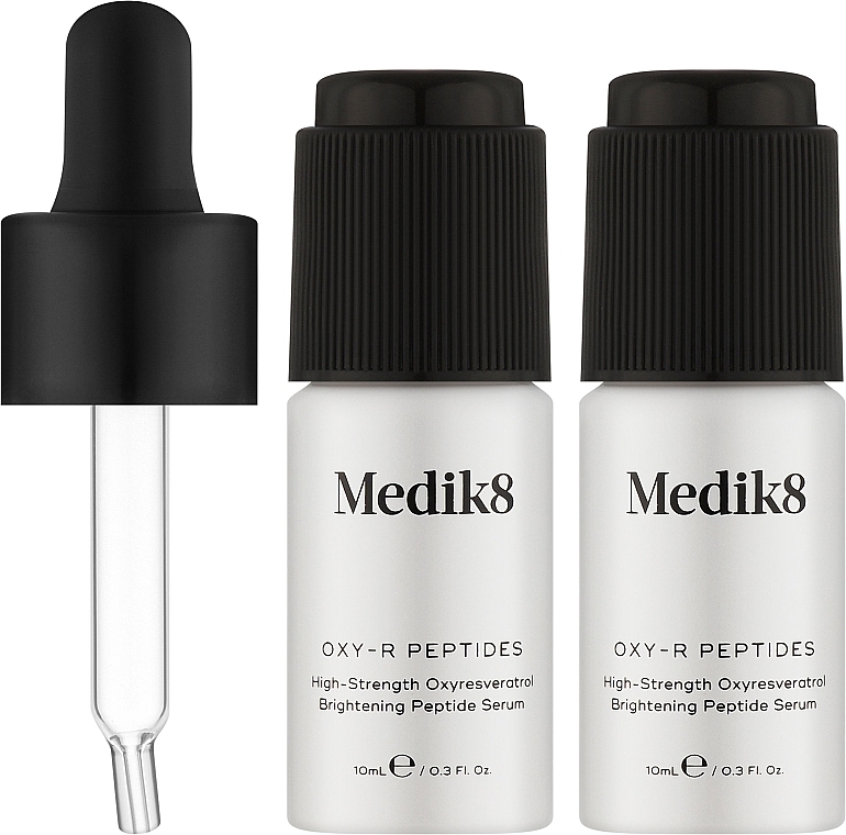 Serum do twarzy z peptydem antypigmentacyjnym - Medik8 Oxy-R Peptides — Zdjęcie N2