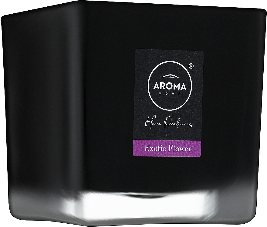 Aroma Home Black Series Exotic Flower - Świeca zapachowa — Zdjęcie N1