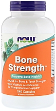 Suplement diety wspomagający kości, 240 kapsułek - Now Foods Bone Strength — Zdjęcie N1