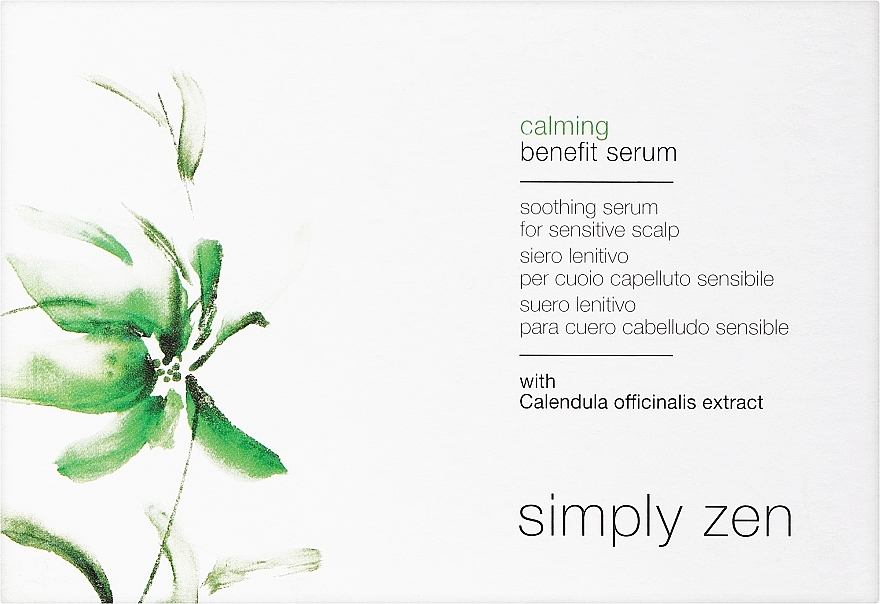 Kojące serum do wrażliwej skóry głowy - Z. One Concept Simply Zen Calming Serum  — Zdjęcie N1