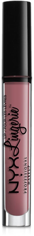 Matowa pomadka w płynie do ust - NYX Professional Makeup Lip Lingerie Liquid Lipstick — Zdjęcie N1