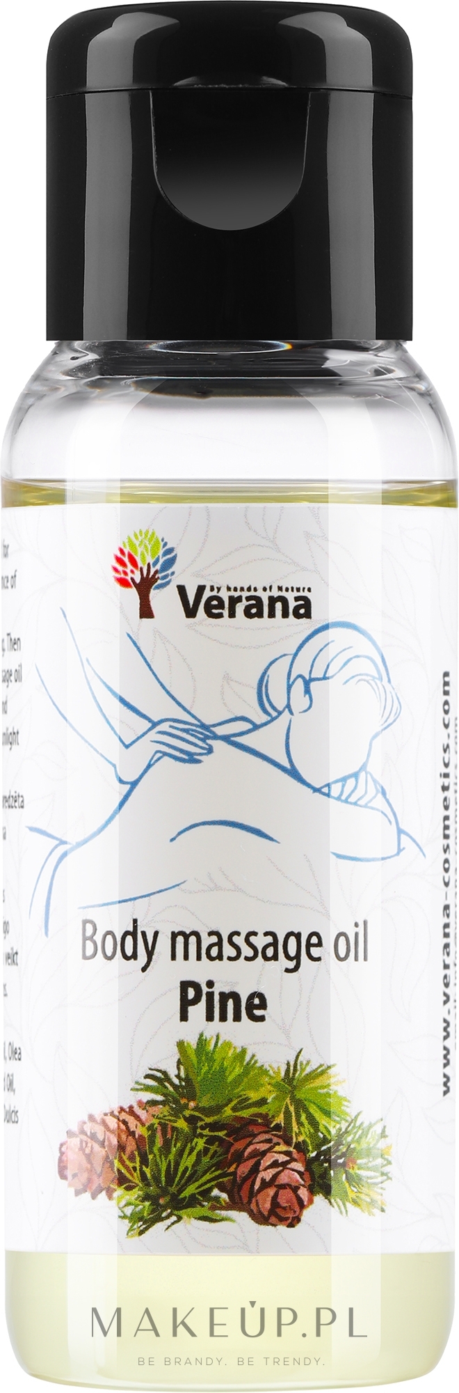 Olejek do masażu ciała Pine - Verana Body Massage Oil — Zdjęcie 30 ml