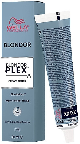 Krem-tonik do włosów rozjaśnianych - Wella Professionals Toner Blondorplex — Zdjęcie N1