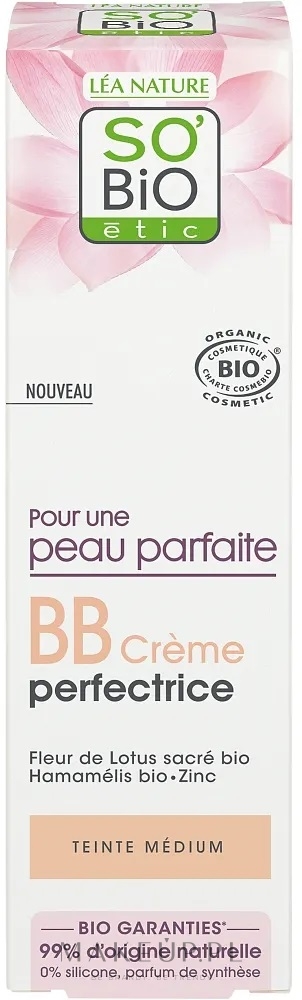 Krem BB - So'Bio Etic BB Cream Perfect Cover — Zdjęcie Medium