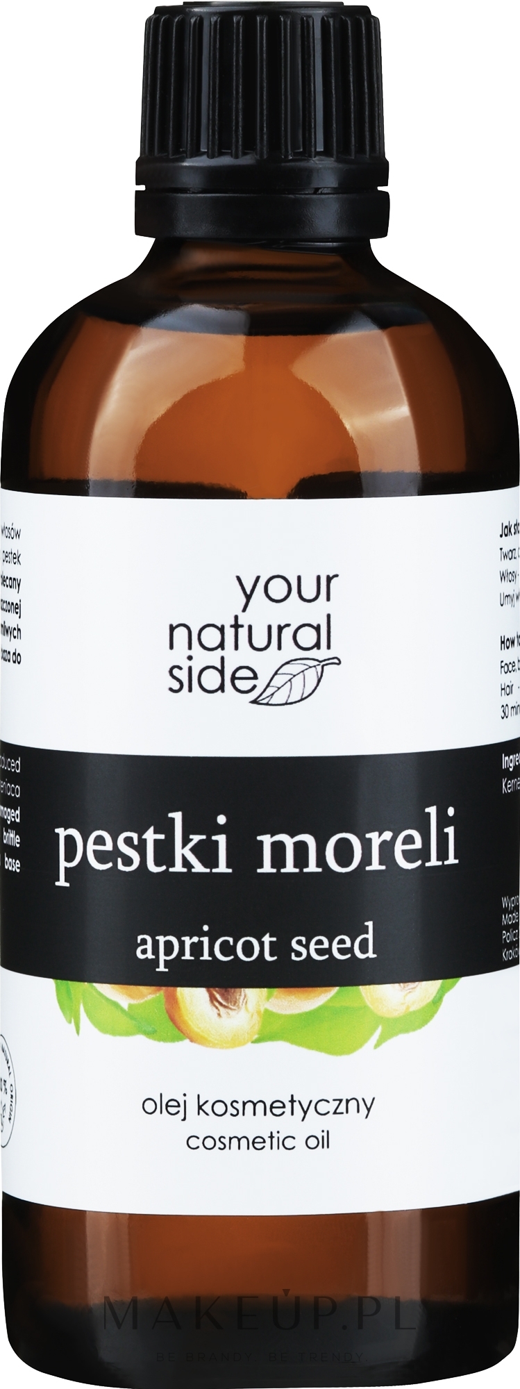 100% naturalny olej z pestek moreli - Your Natural Side — Zdjęcie 100 ml