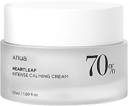 Kojący krem do twarzy - Anua Heartleaf 70% Intense Calming Cream — Zdjęcie N1