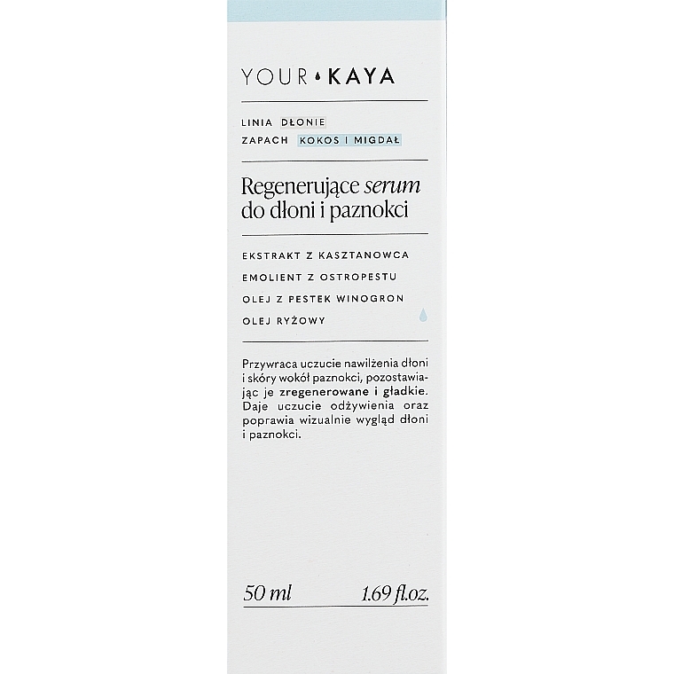 Regenerujące serum do rąk i paznokci - Your Kaya — Zdjęcie N2