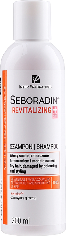 Regenerujący szampon do włosów suchych i zniszczonych - Seboradin Revitalizing Hair Shampoo — Zdjęcie N1