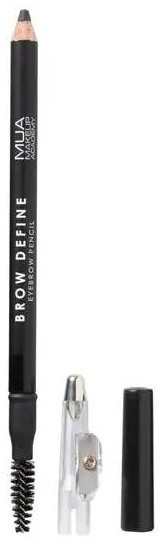 Kredka do brwi ze szczoteczką - MUA Brow Define Eyebrow Pencil