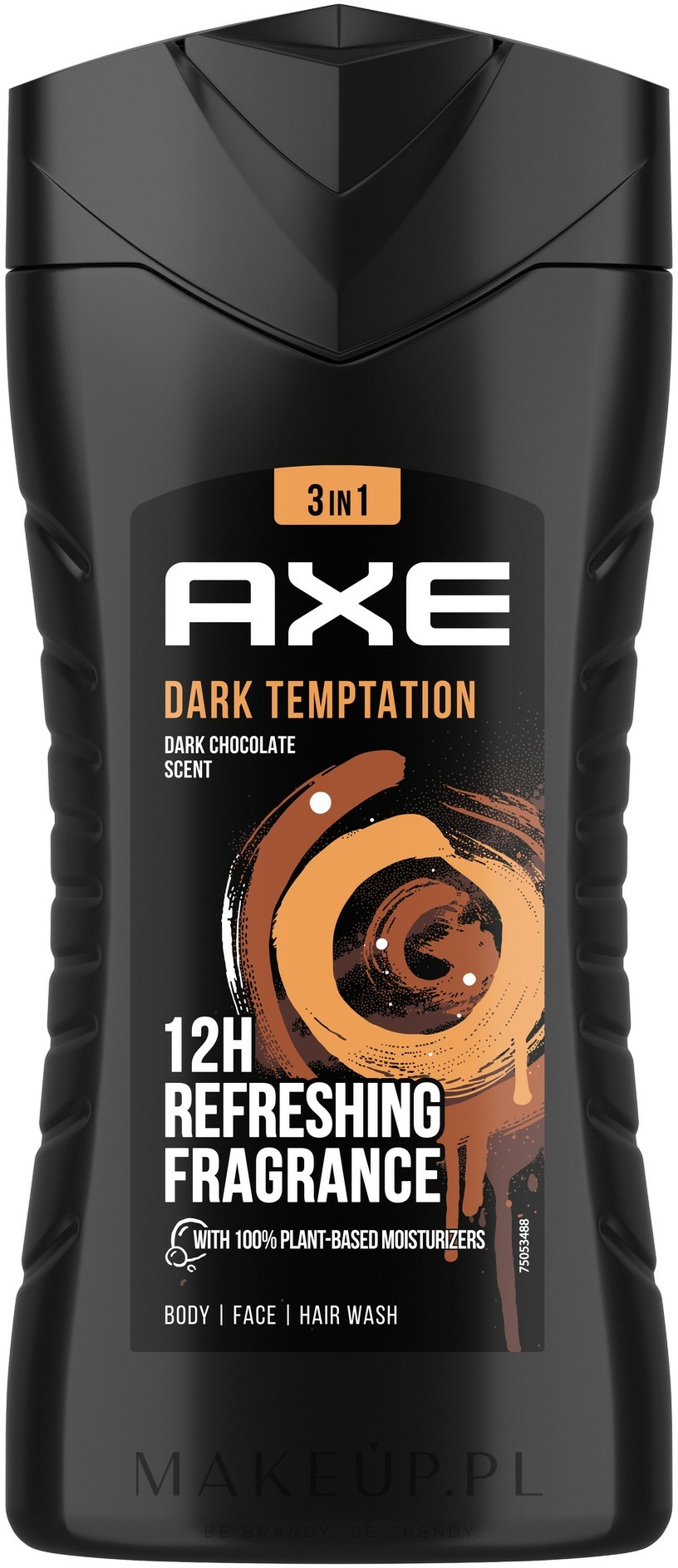 Odświeżający żel pod prysznic dla mężczyzn - Axe Dark Temptation Shower Gel — Zdjęcie 250 ml