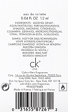 Calvin Klein CK All - Woda toaletowa (próbka) — Zdjęcie N6